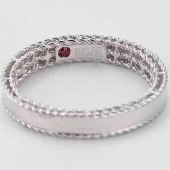 Roberto Coin Jewelry - Roberto Coin 18k white  gold band